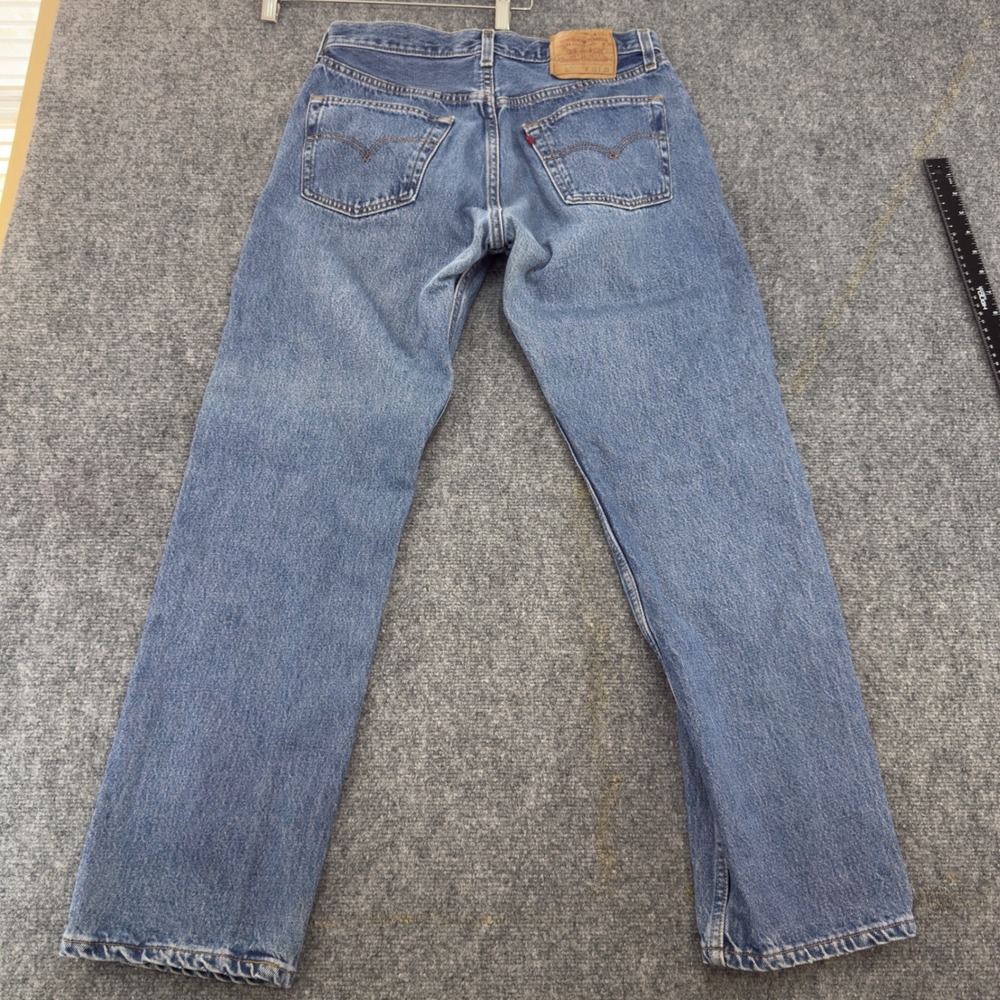 Vintage Levi's 501 Original Fit Jeans Made in USA Blue Size W33 L30 90s
